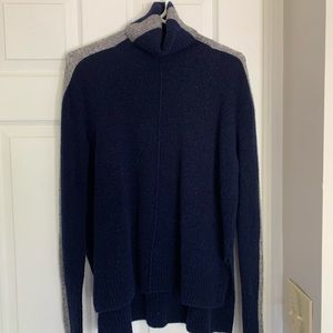 navy blue athleta turtleneck
